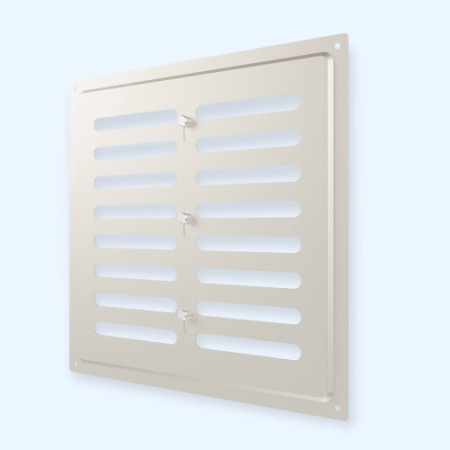 2525MER Beige ERA Решетка вентиляционная MER регулируемая 250х250 окраш.сталь Beige